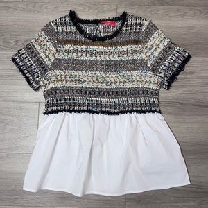 Elaine Turner Peplum Blouse